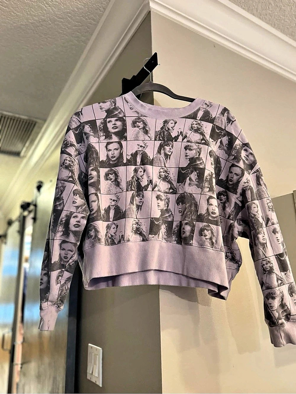 Taylor Swift The Eras Tour All Over Photo Sweatshirt (Size S)